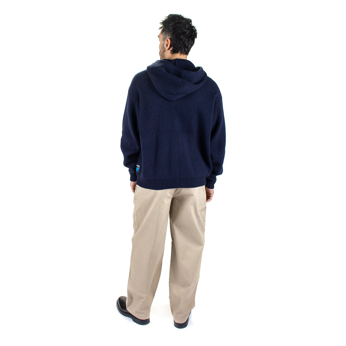 Hooded Zip-Up Sweater
