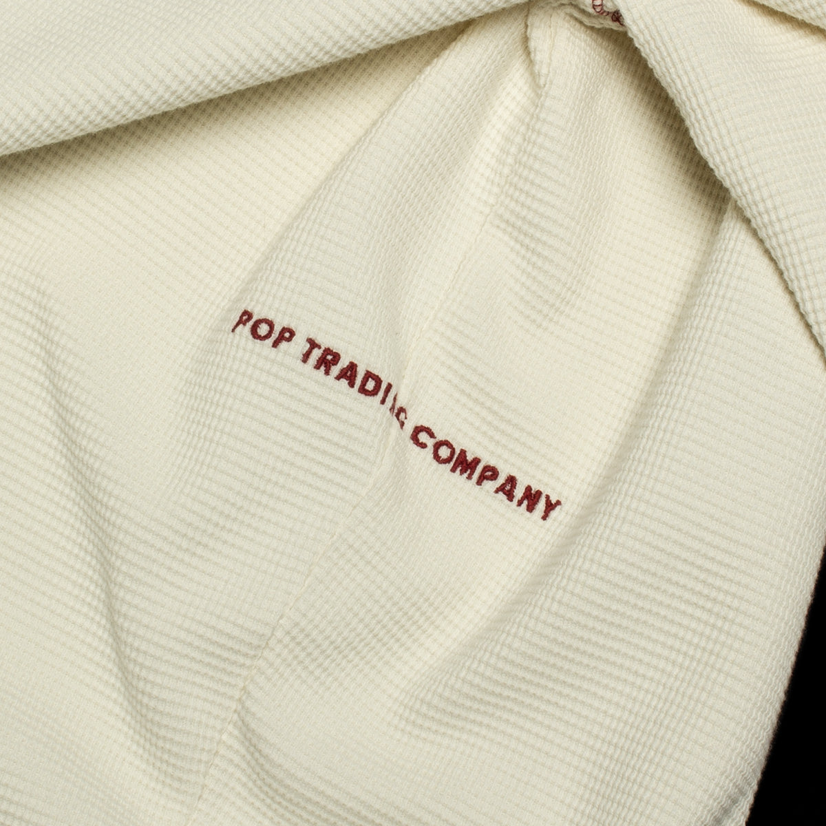 Henley Waffle Sweat