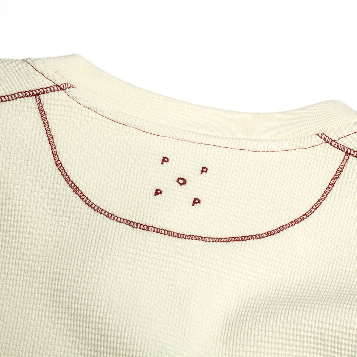 Henley Waffle Sweat