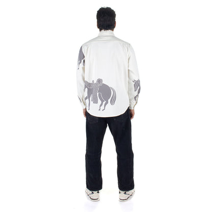 Repeated Horse Shirt