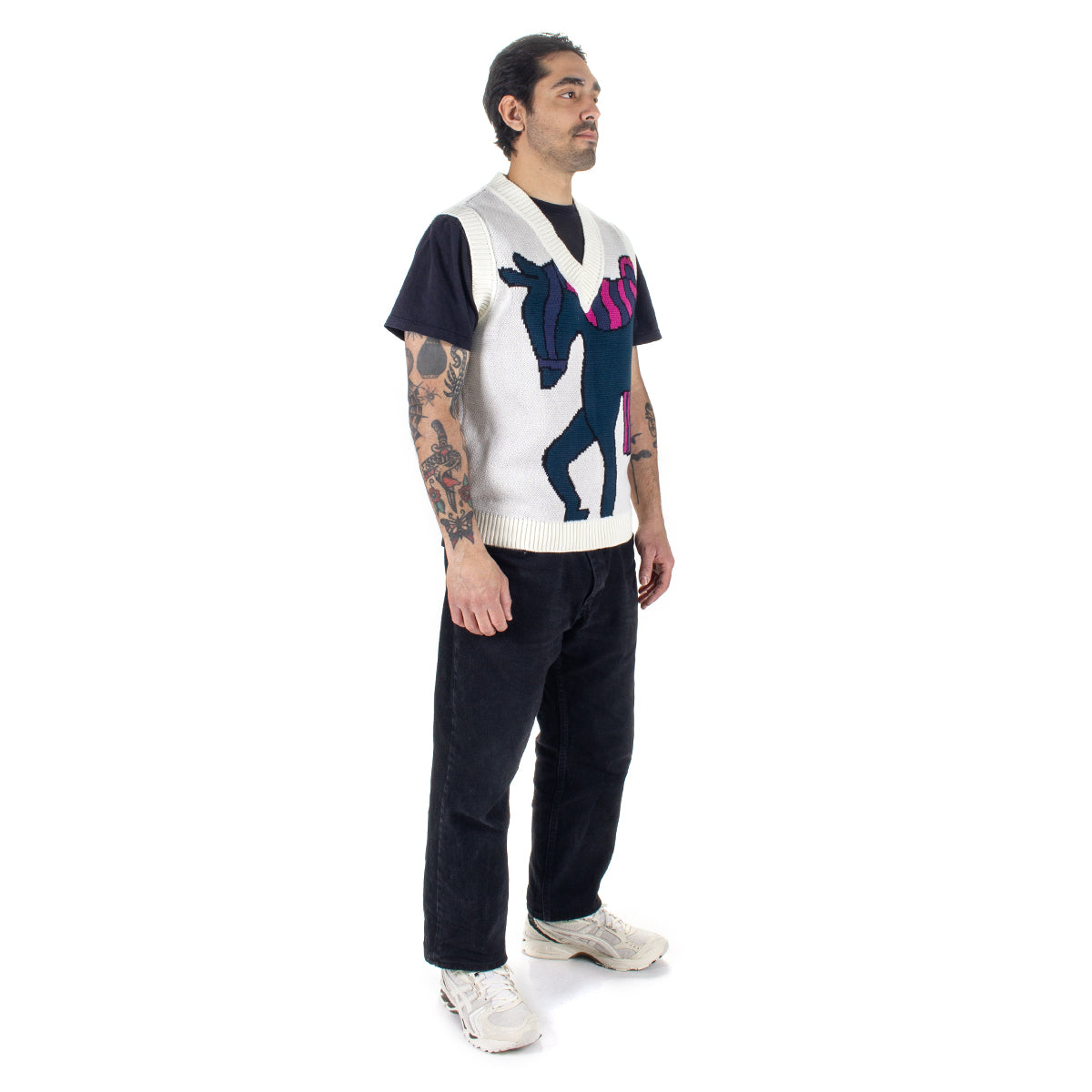 Knitted Horse Vest