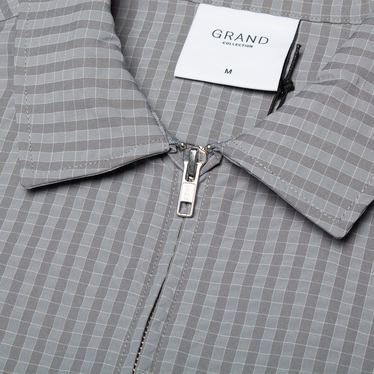 Seersucker S/S Zip-Up Shirt