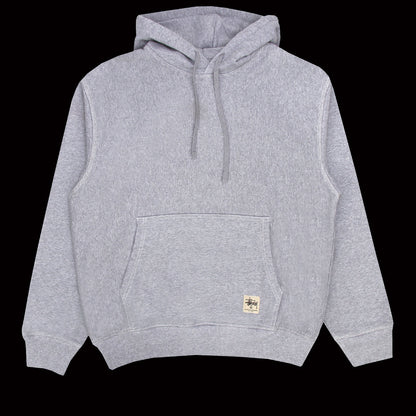 Contrast Stitch Label Hoodie