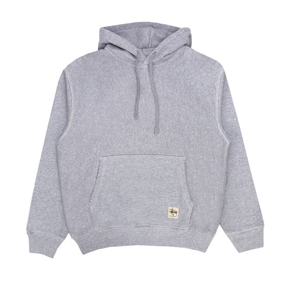 Contrast Stitch Label Hoodie
