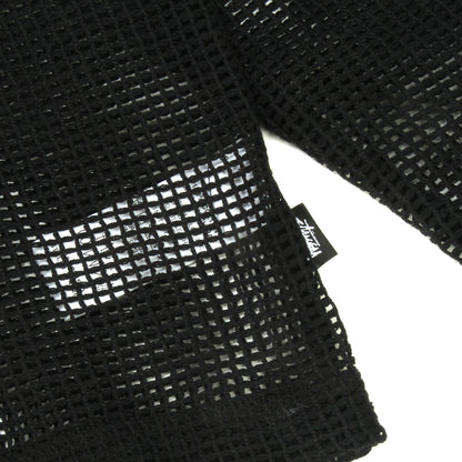 Cotton Mesh Zip L/S Shirt