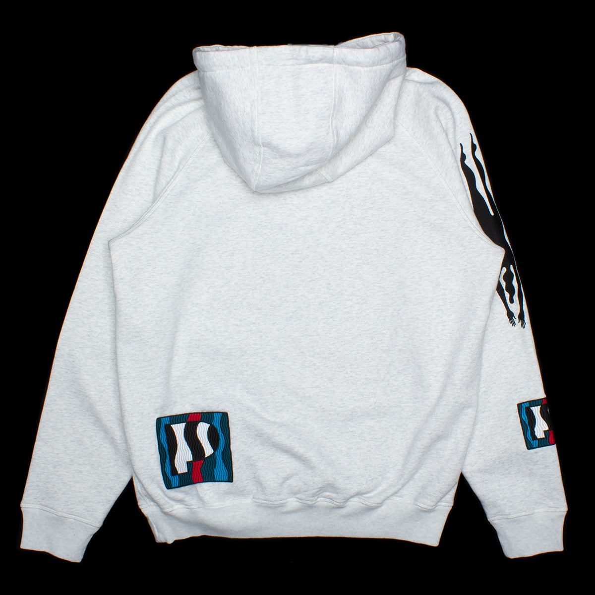 Zerba Striped P Hooded Sweatshirt