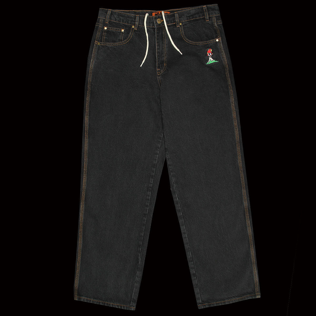 Mushroom Denim Pants