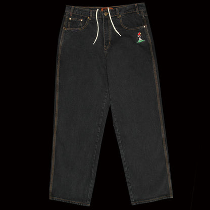 Mushroom Denim Pants