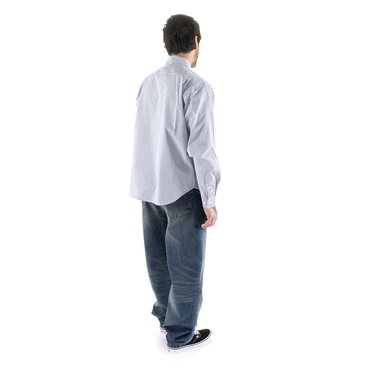 Striped Poplin Shirt