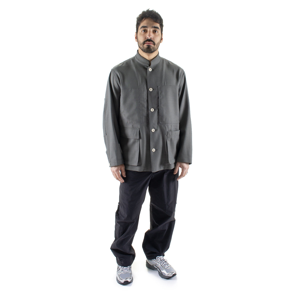 Nylon Tussah Utility Storage Pants