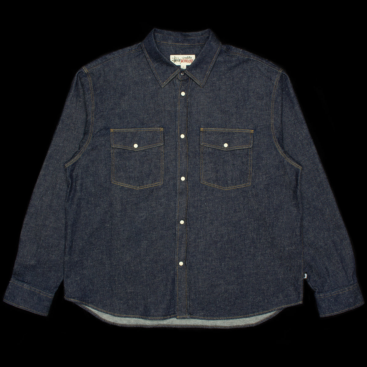 Boxy Western Denim L/S Shirt