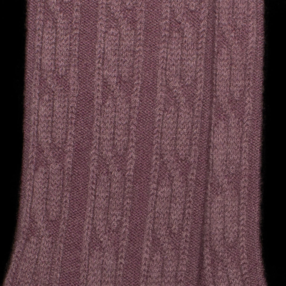 Cable Knit S Dress Socks