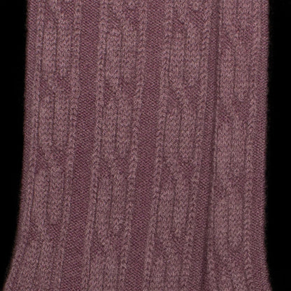 Cable Knit S Dress Socks