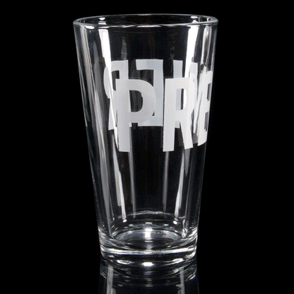 Big Logo Pint Glass