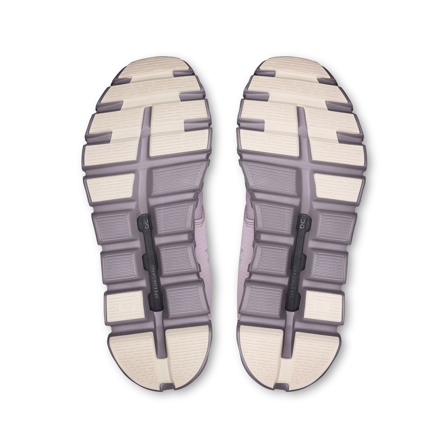 On Running Women's Cloud 6 Waterproof Shoes - Mauve / Zinc