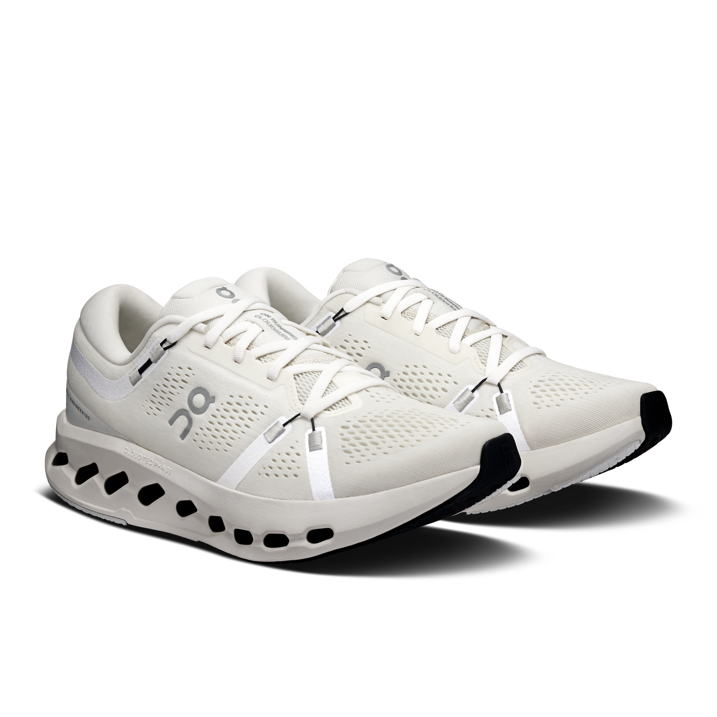 On Running Men's Cloudsurfer 2 Wide Shoes - Ivory / Ivory