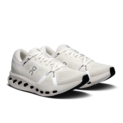 On Running Men's Cloudsurfer 2 Wide Shoes - Ivory / Ivory