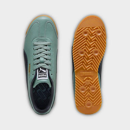 Puma Men's Roma 24 Shoes - Green Moon / New Navy