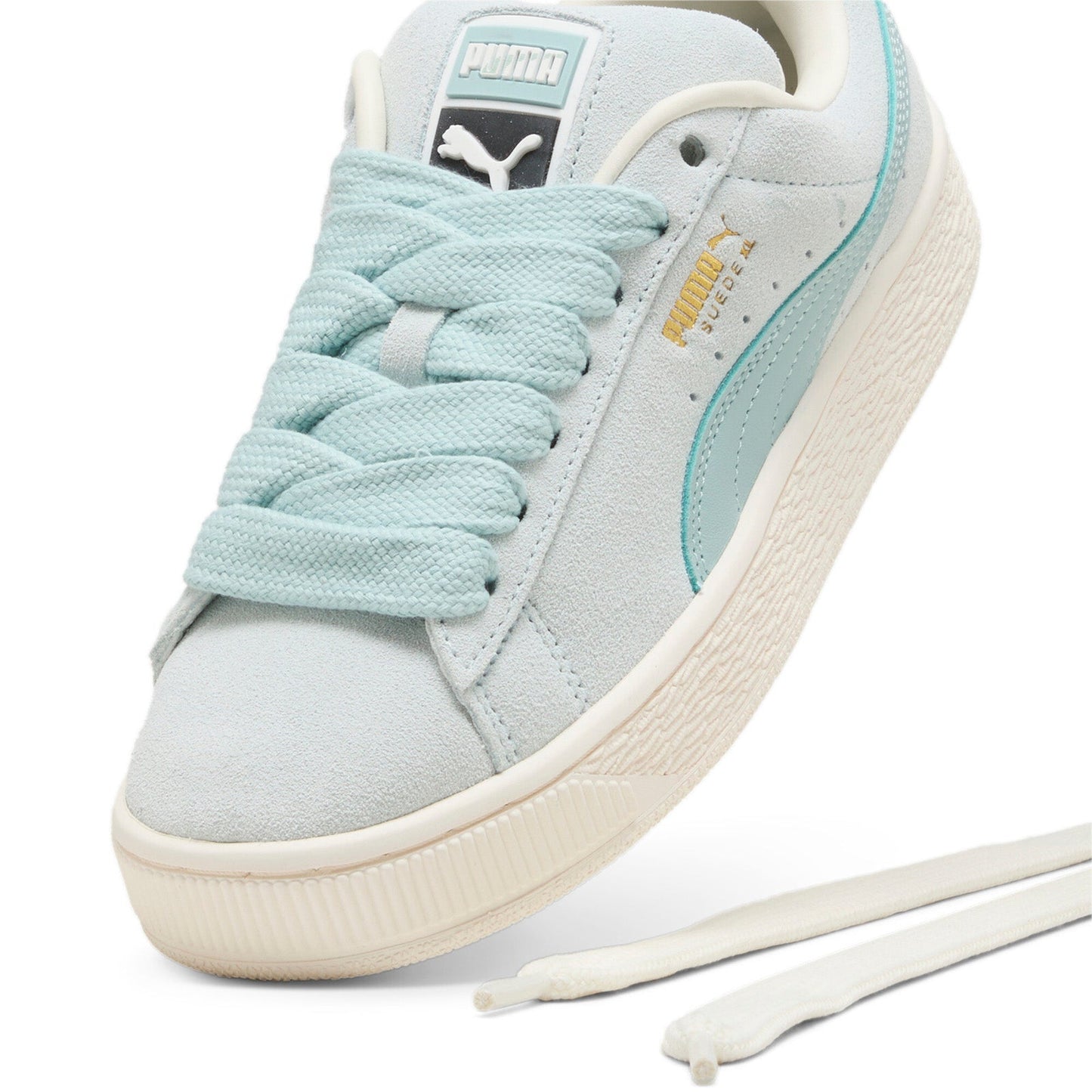 Puma Women's Suede Xl Shoes - Dewdrop / Warm White