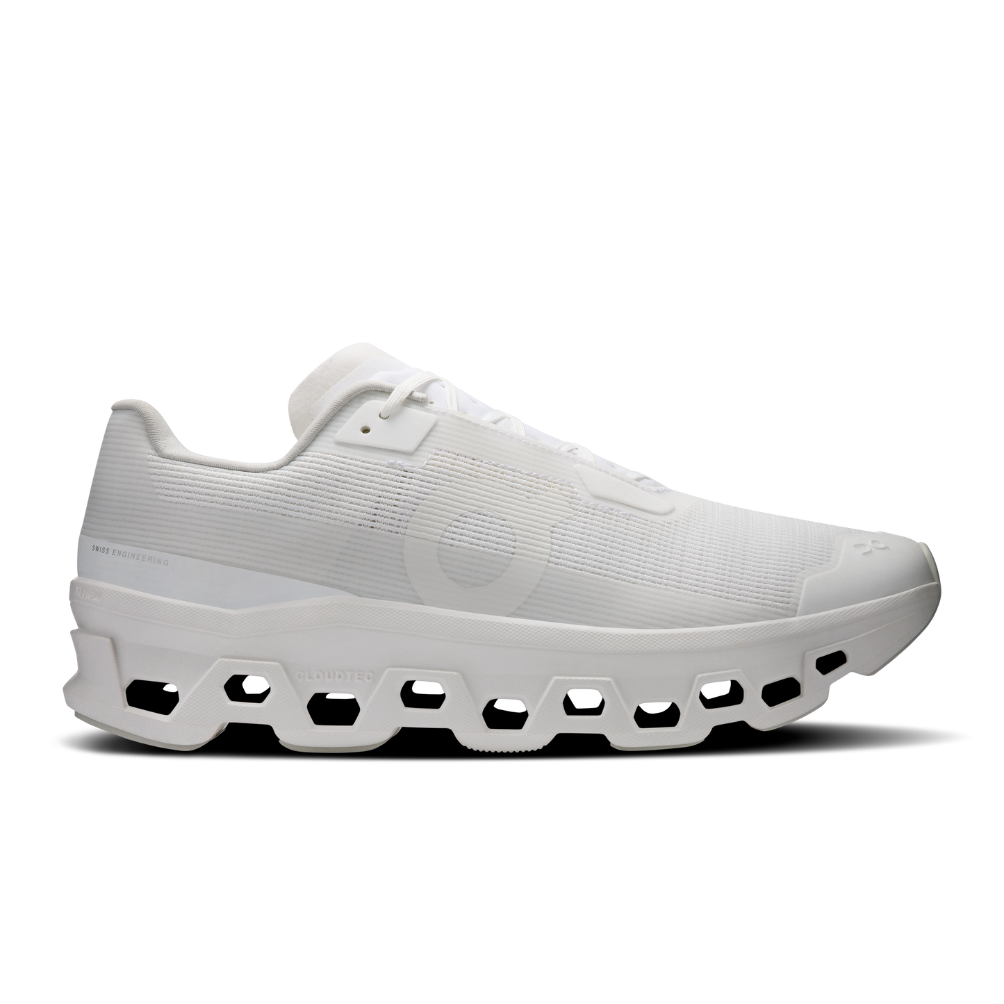 On Running Men's Cloudmonster Void Shoes - White / White