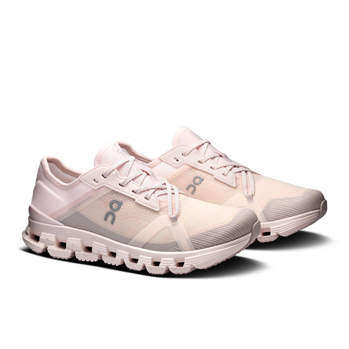 On Running Women's Cloud X 4 Ad Shoes - Salt / Lily
