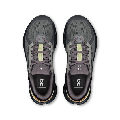 On Running Men's Cloudrunner 2 Shoes - Rock / Tangerine