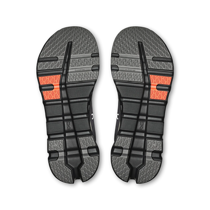 On Running Men's Cloudrunner 2 Shoes - Rock / Tangerine