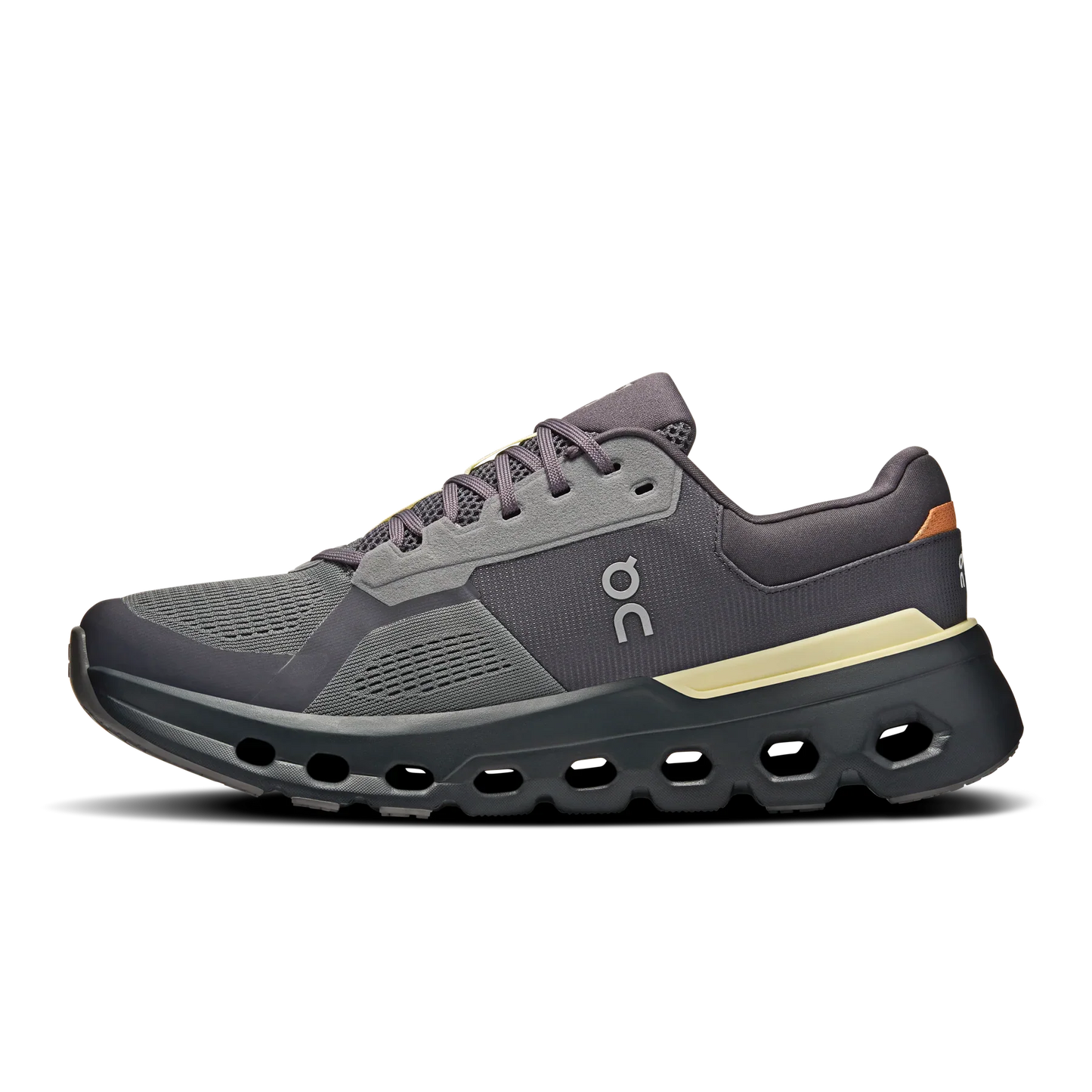 On Running Men's Cloudrunner 2 Shoes - Rock / Tangerine