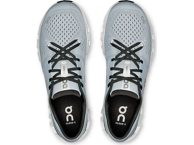 On Running Men's Cloud X4 Shoes - Glacier / Stone