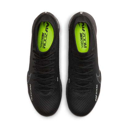 Nike Men's Zoom Mercurial Superfly 9 Academy Ic Soccer Shoes - Black / Summit White / Volt / Dark Smoke Grey