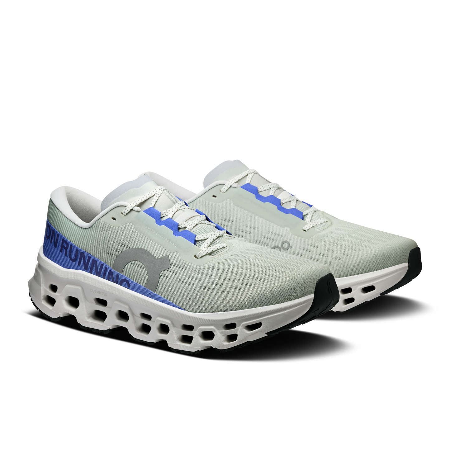 On Running Men's Cloudmonster 3 Shoes - Iceberg / Ivory