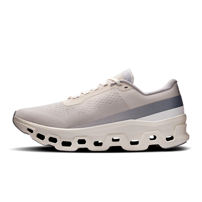 On Running Men's Cloudmonster 1 Shoes - Pearl / Ivory
