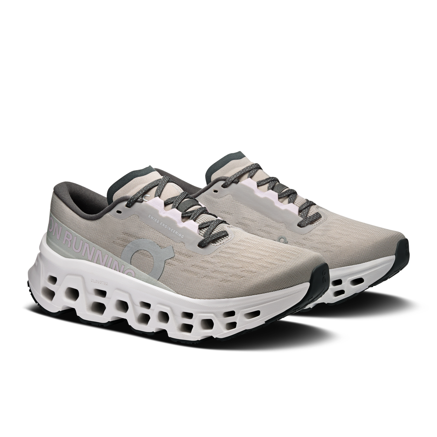 On Running Women's Cloudmonster 3 Shoes - Truffle / Ivory