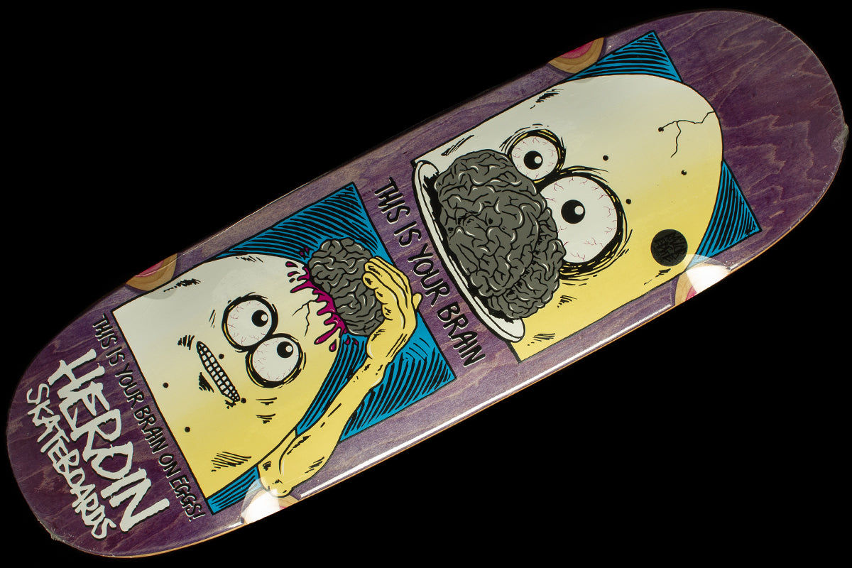 Brain On Eggs Deck 9.5"