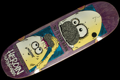 Brain On Eggs Deck 9.5"
