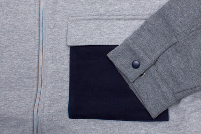Brushed Cotton Track Jacket