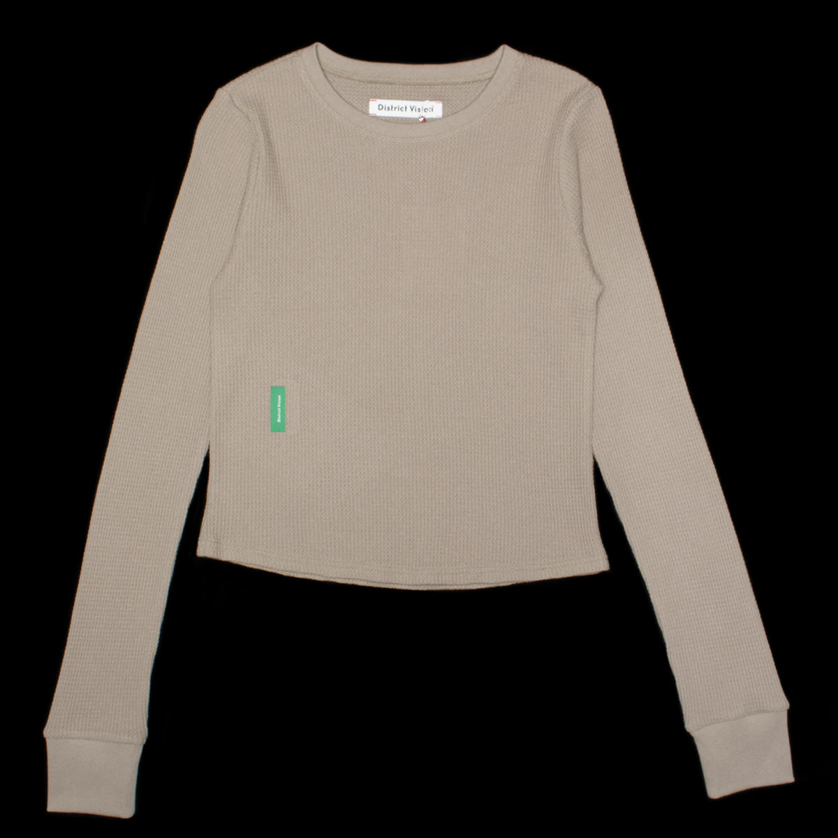 Women's Fitted L/S Waffle T-Shirt