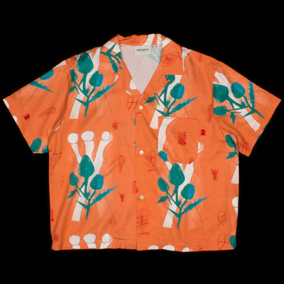 Women's S/S Tom Krol Flowers Shirt