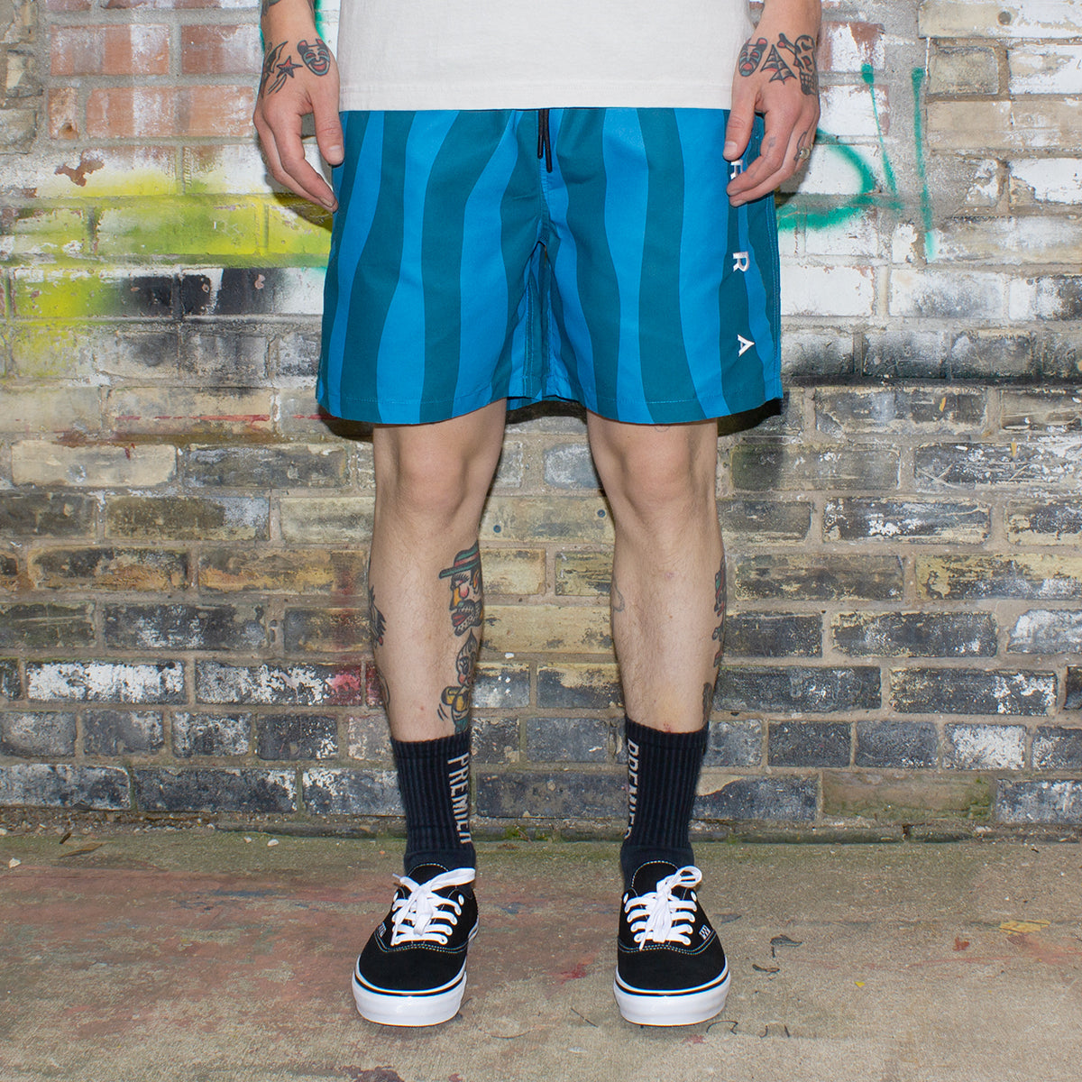 Aqua Weed Waves Swim Shorts