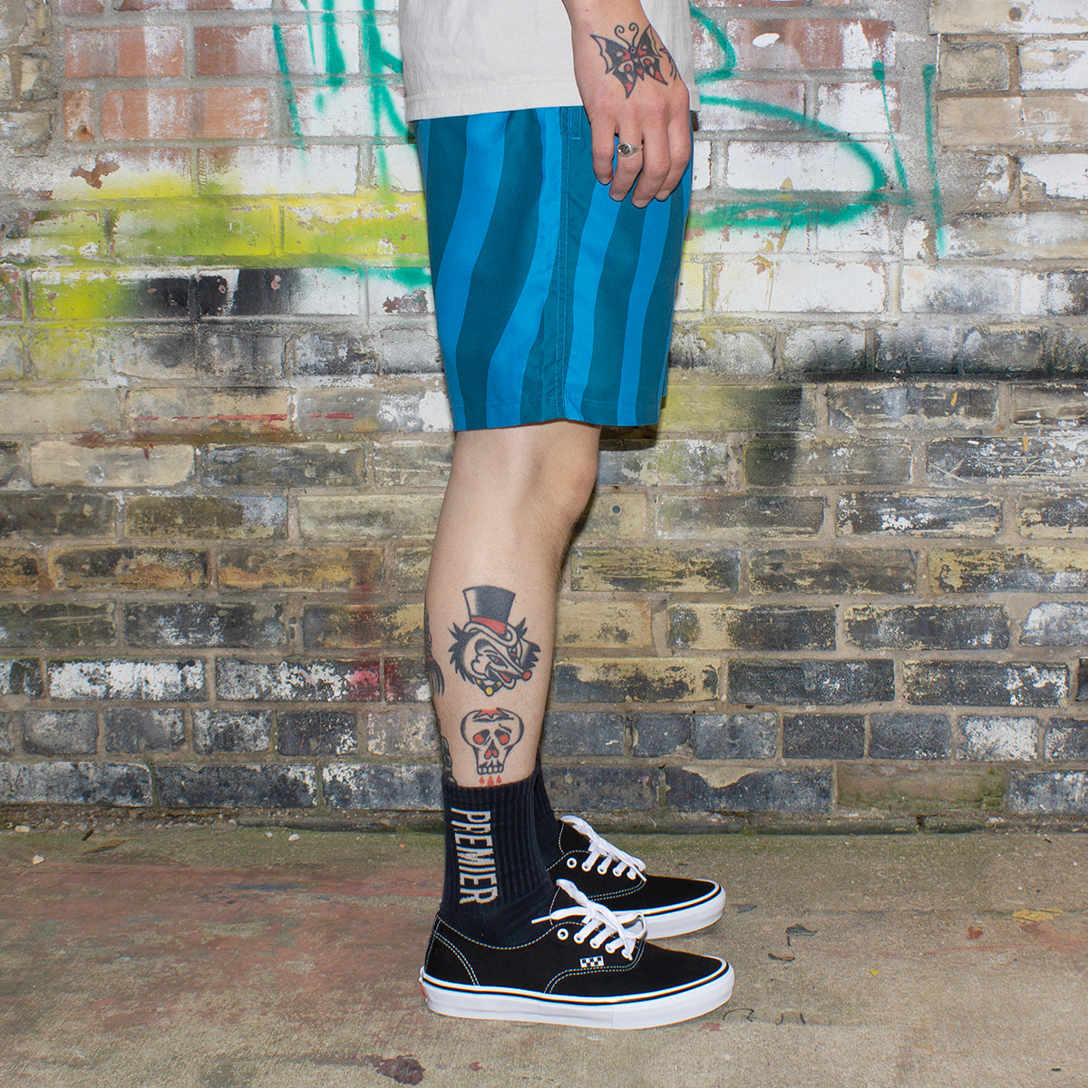 Aqua Weed Waves Swim Shorts