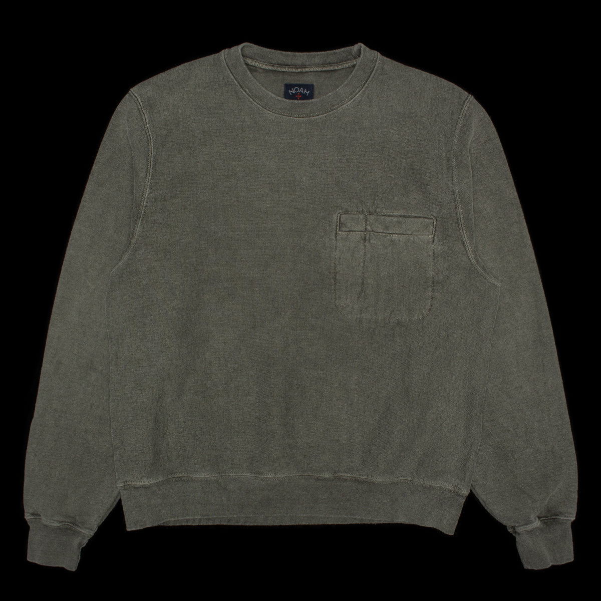 Chest Pocket Crewneck