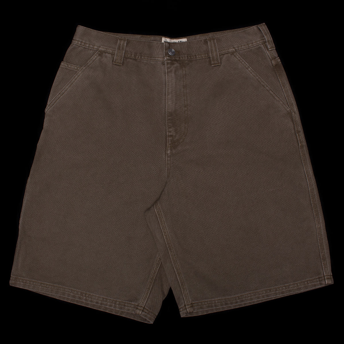 Washed Canvas Work Short