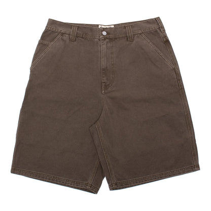 Washed Canvas Work Short