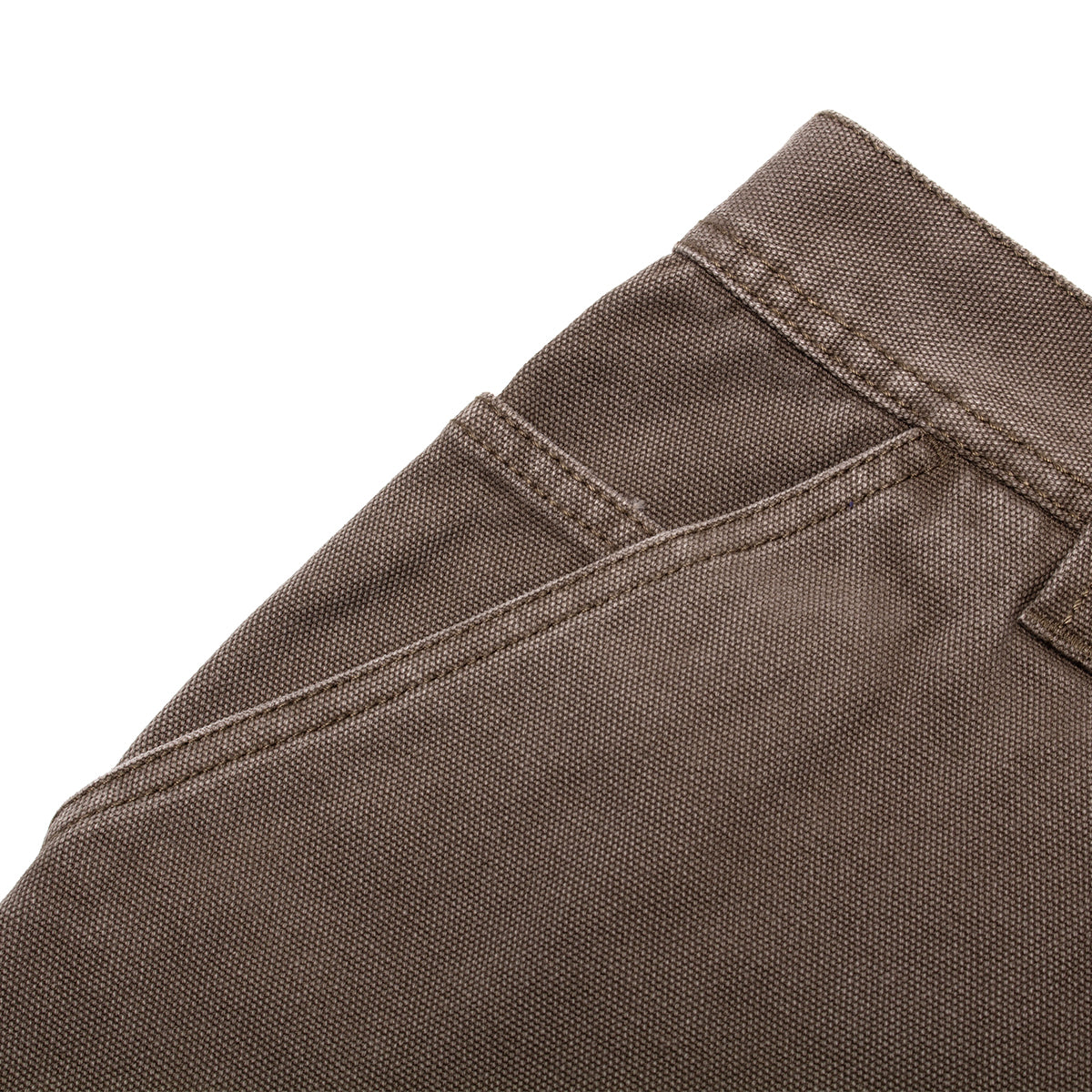 Washed Canvas Work Short