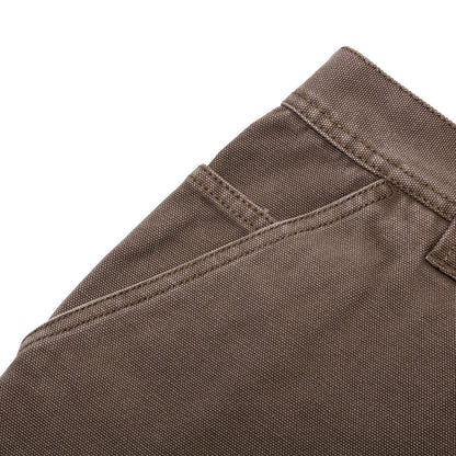 Washed Canvas Work Short