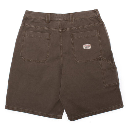 Washed Canvas Work Short