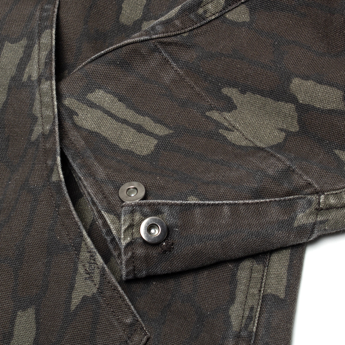 Cotton Twill Zip Hoodie
