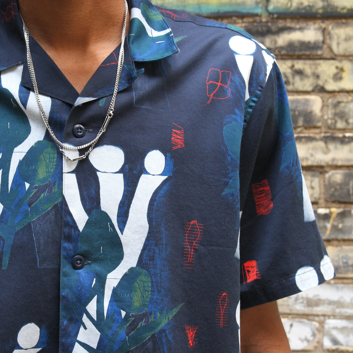 S/S Tom Krol Flowers Shirt