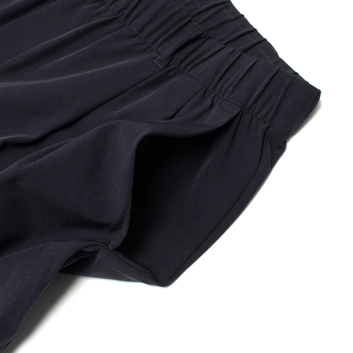 Pleated Nylon Pants
