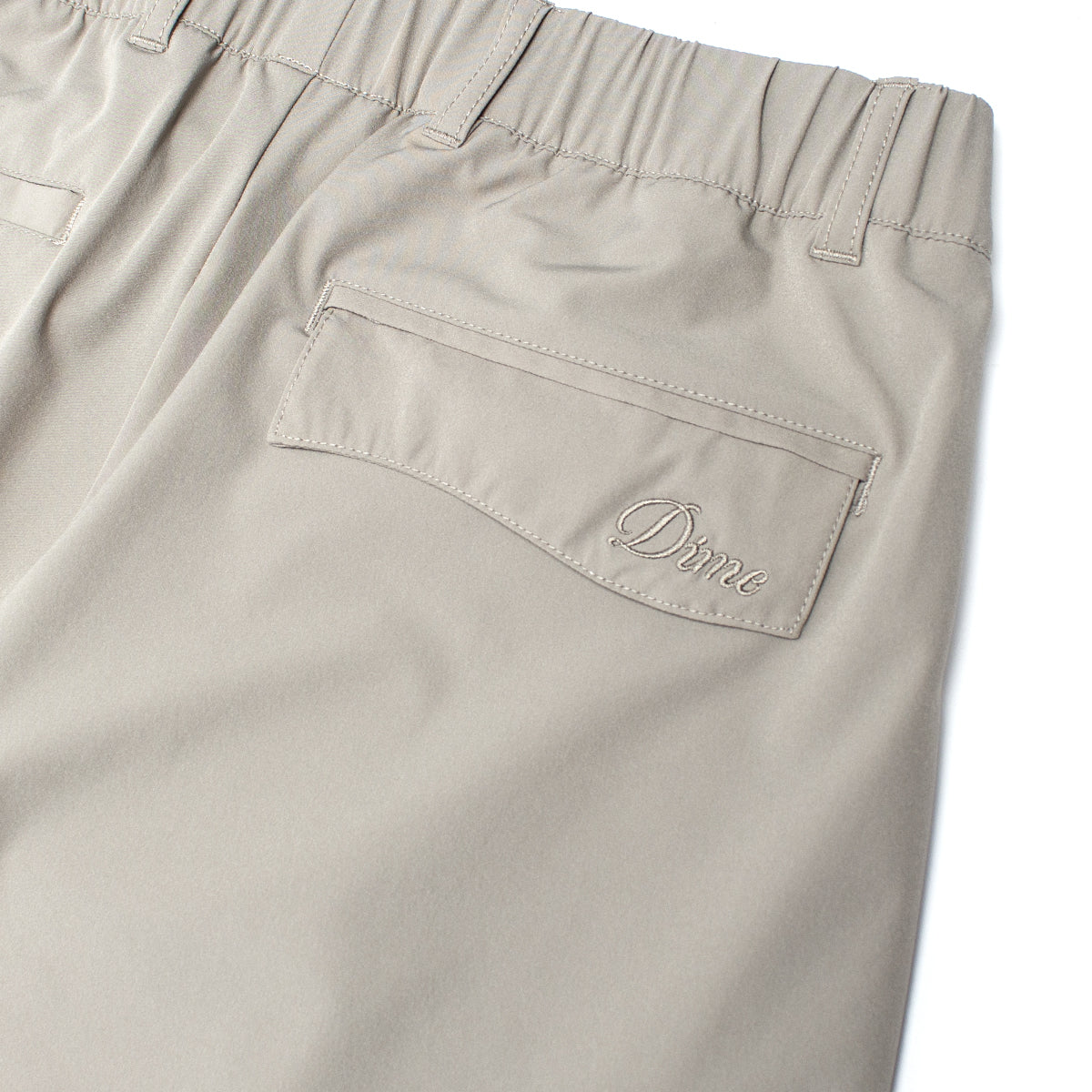 Pleated Nylon Pants